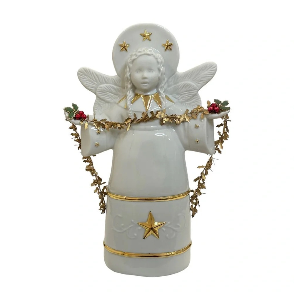 NEW Hallmark Keepsake Christmas Angel Display for Miniature Ornaments Vintage
